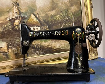 Antique Singer Sewing Machine Home Decor