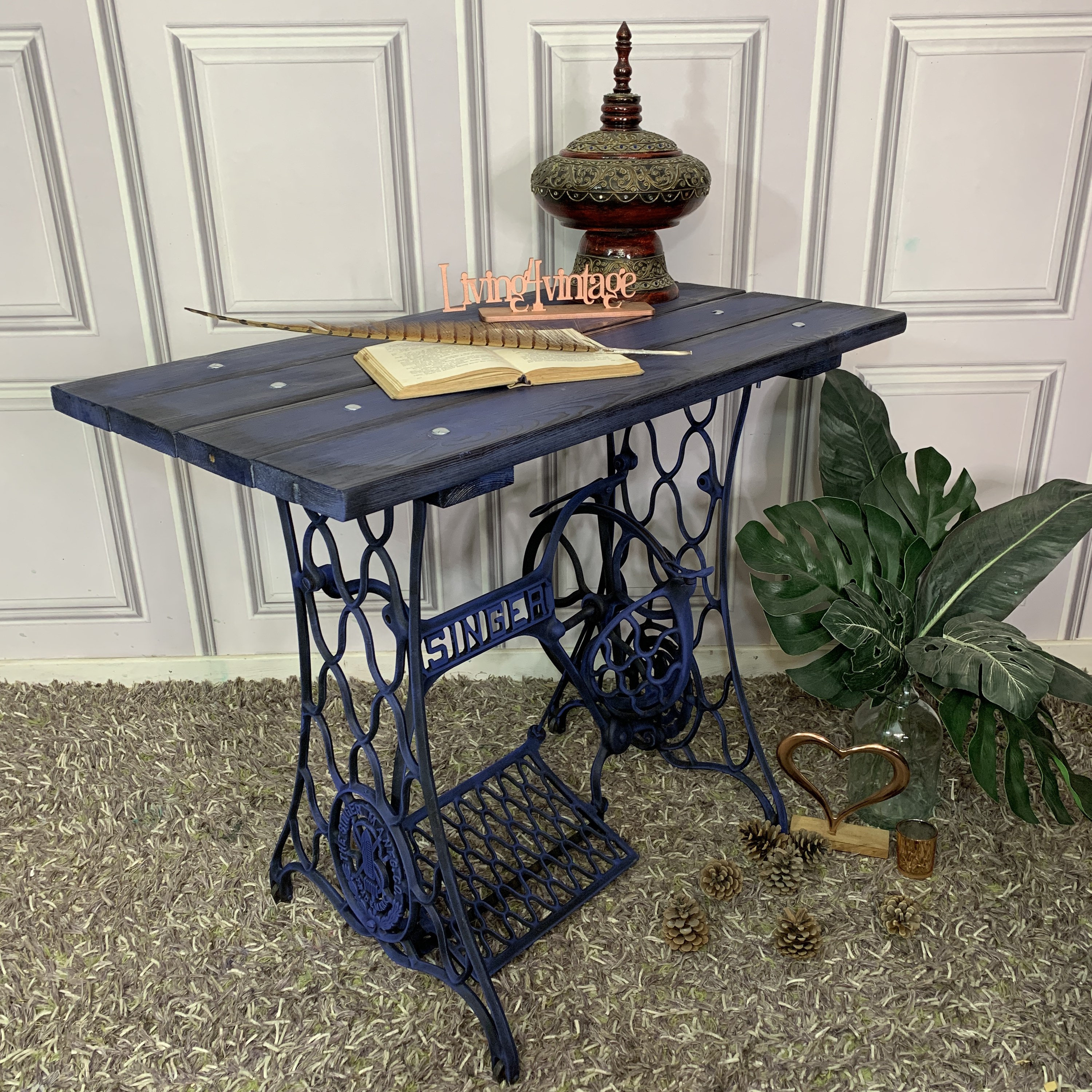 Antique Singer Sewing Machine Table for sale Only 3 left at 65