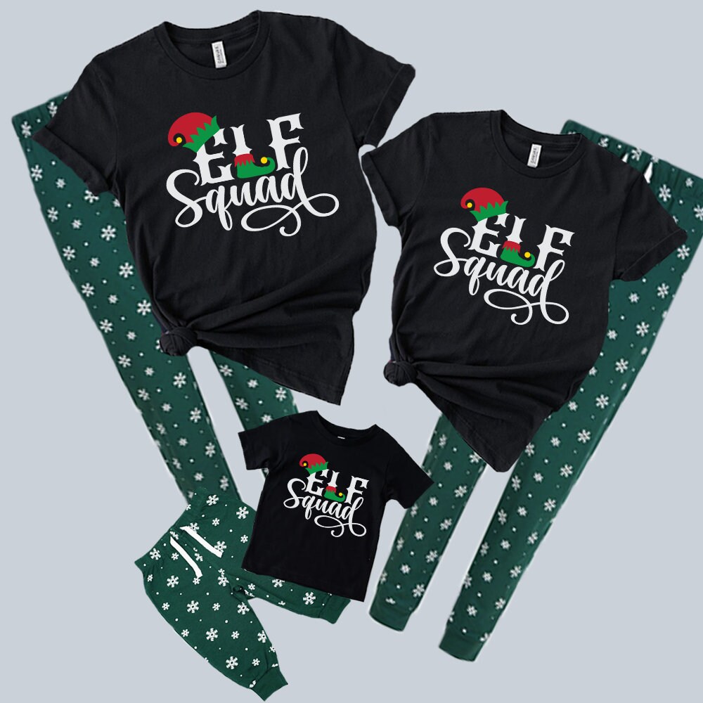 Elf Family Pajama Sets Etsy Canada