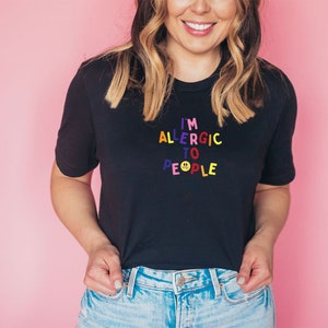 Sono allergico alle persone T-shirt da donna
