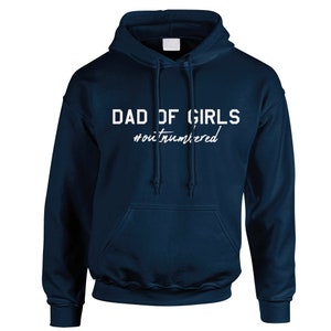 Vader van meisjes Hashtag in de minderheid Hoodie (MRK X)