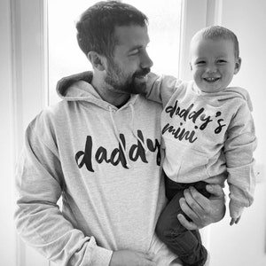 Daddy and top daughter hoodies