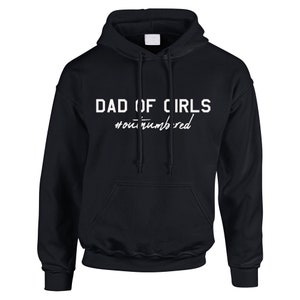Vader van meisjes Hashtag in de minderheid Hoodie (MRK X)