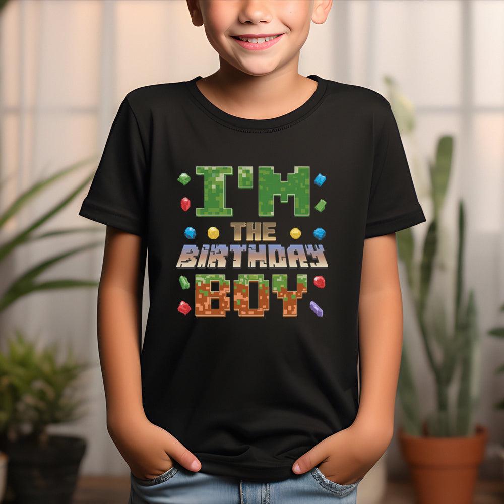 Ich bin Geburtstagskind Block Crafter T-Shirt