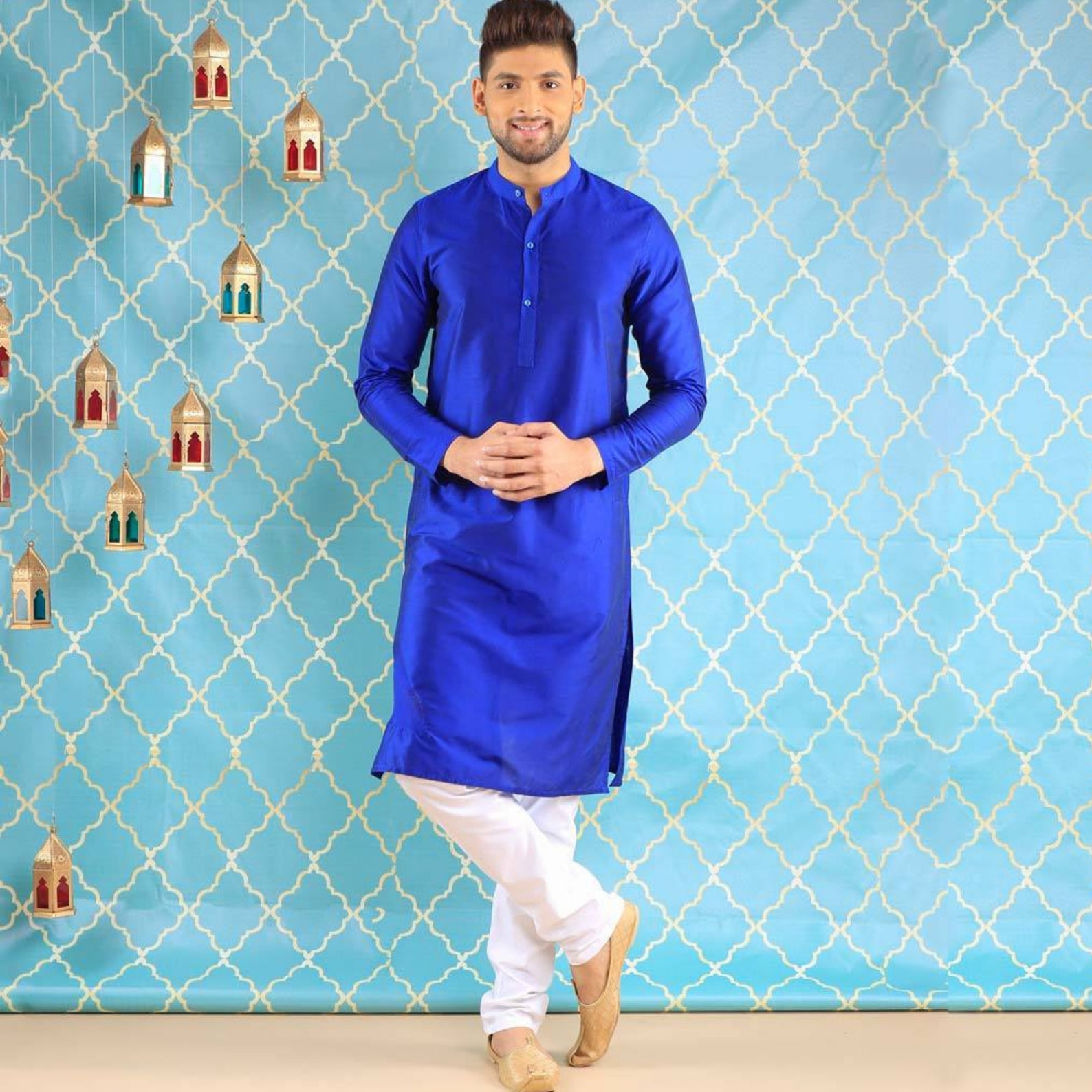 dad and son kurta set