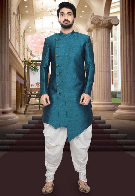 Royal indo top western sherwani
