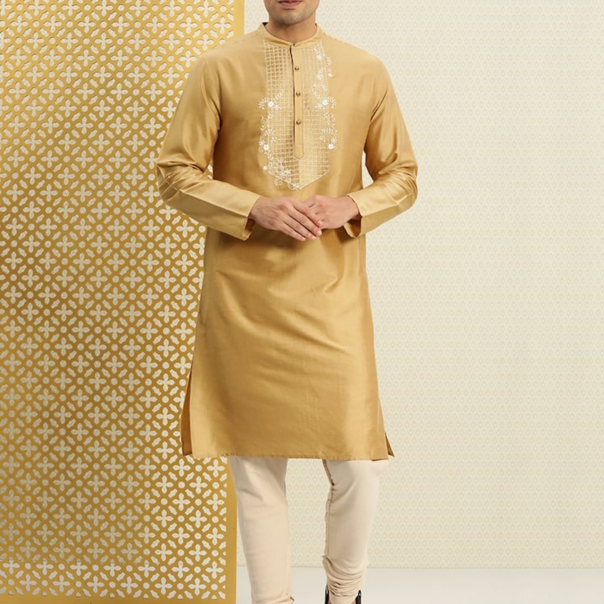 Custom Made Embroidered Men Wedding 