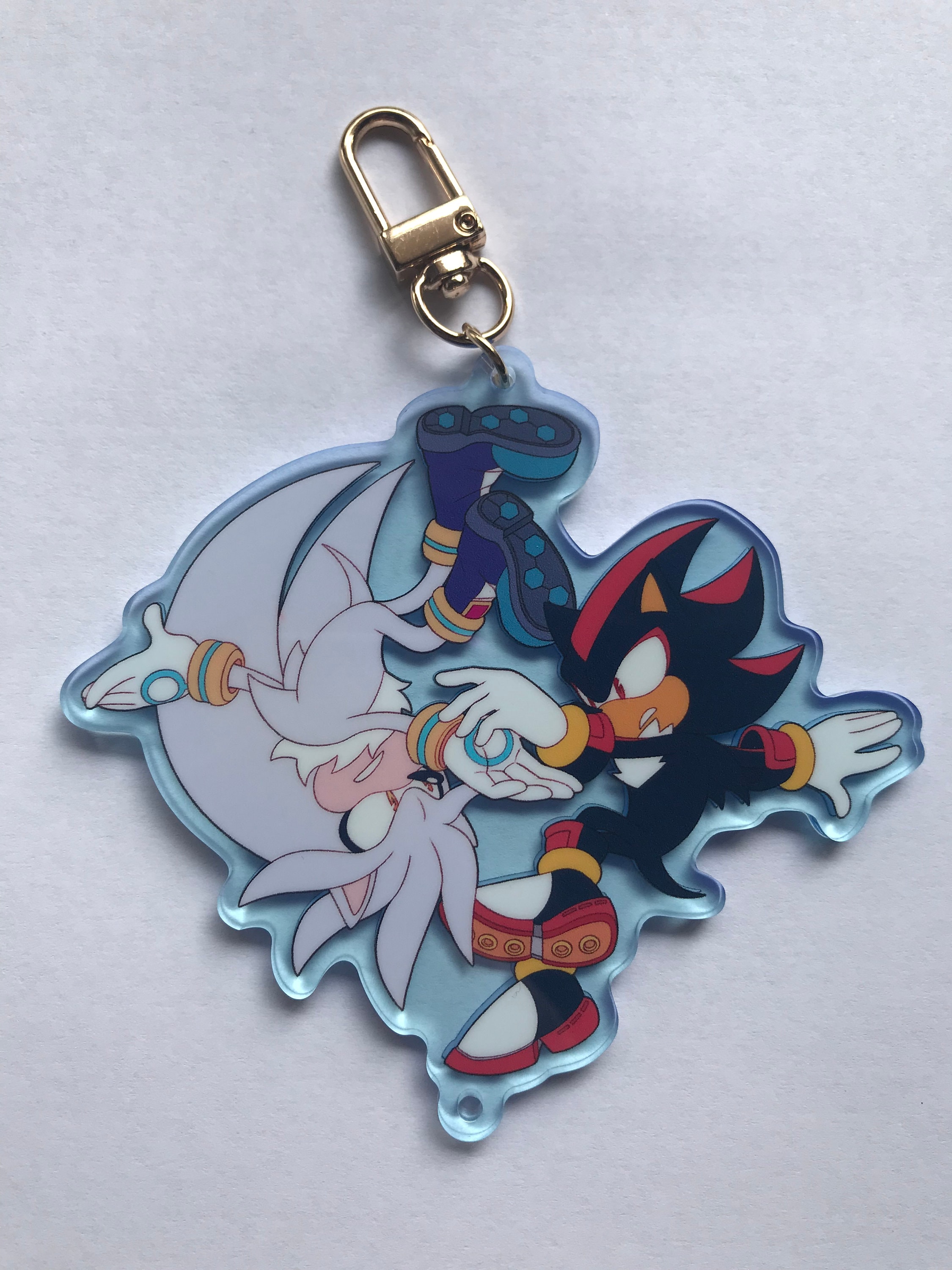 Sonic X Shadow Acrylic Keychains 