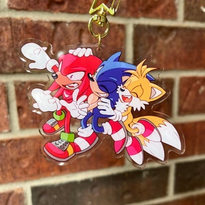 Team Sonic 3.5&quot; Acrylic Charm
