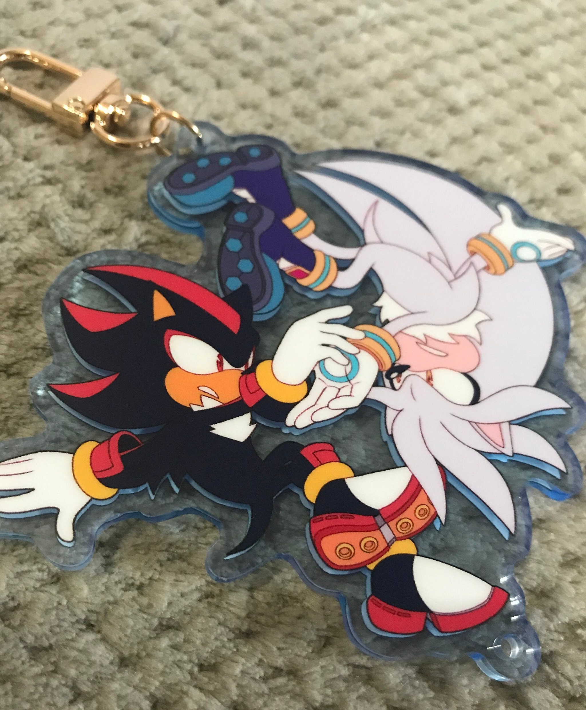 Sonic X Shadow Acrylic Keychains 