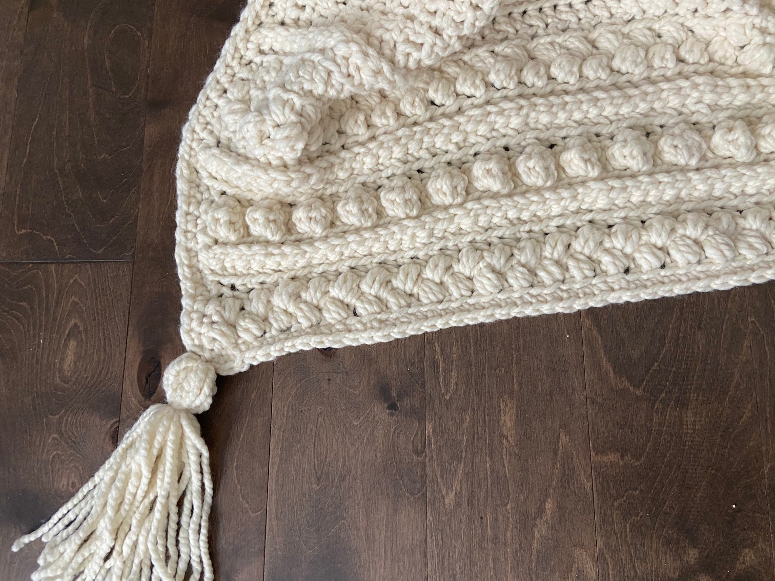 Farmhouse Throw Blanket Chunky Crochet Throw Farmhouse Throw Etsy