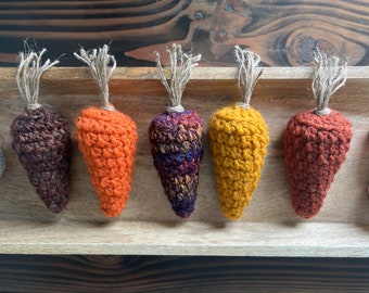 Farmhouse Crochet Indian Corn, Fall Farmhouse Decor, Autumn Home Decorations