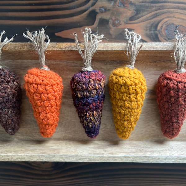 Farmhouse Crochet Indian Corn, Fall Farmhouse Decor, Autumn Home Decorations