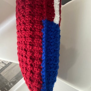 CROCHET PATTERN American Flag Crochet Pillow, Freedom Flag, Flag Pattern, Crochet Pillow Pattern image 6