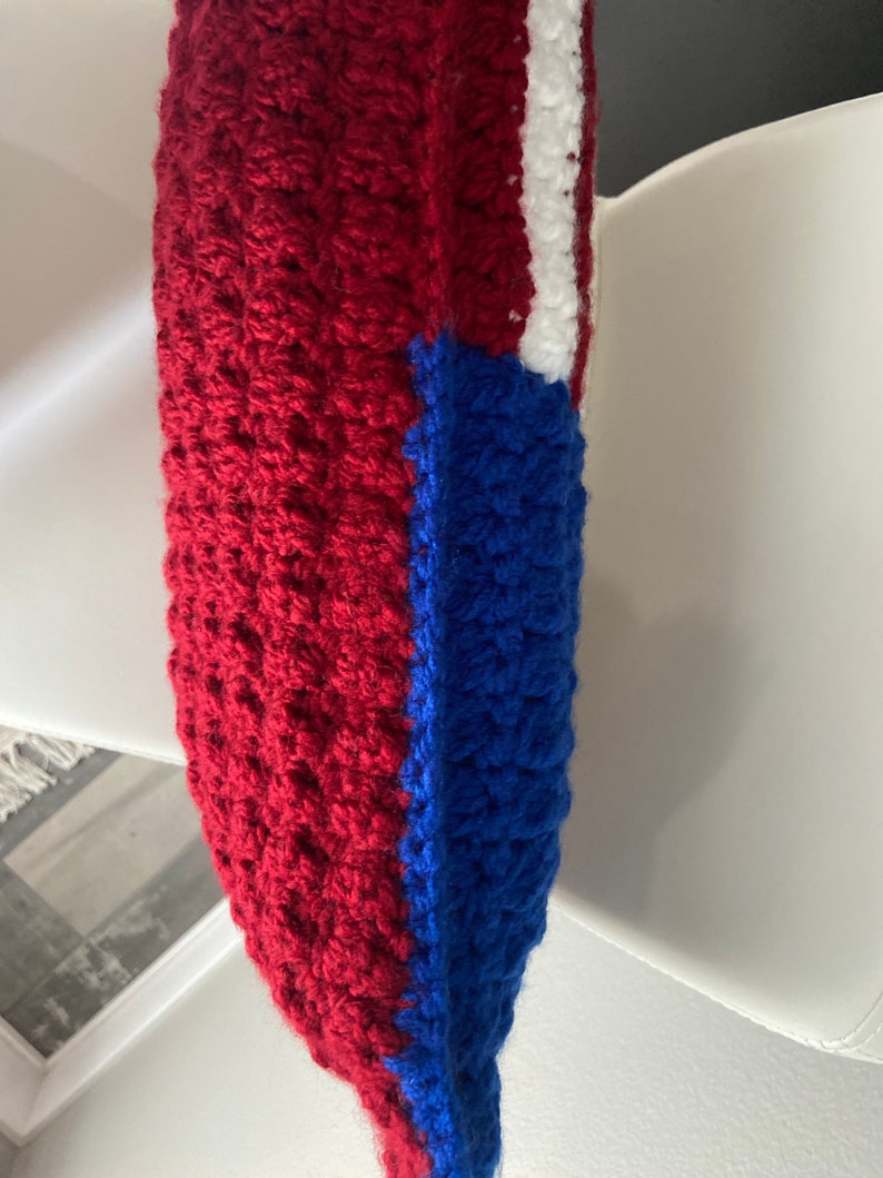 CROCHET PATTERN American Flag Crochet Pillow, Freedom Flag, Flag Pattern, Crochet Pillow Pattern image 6