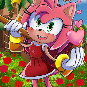 Impresión de Amy Rose