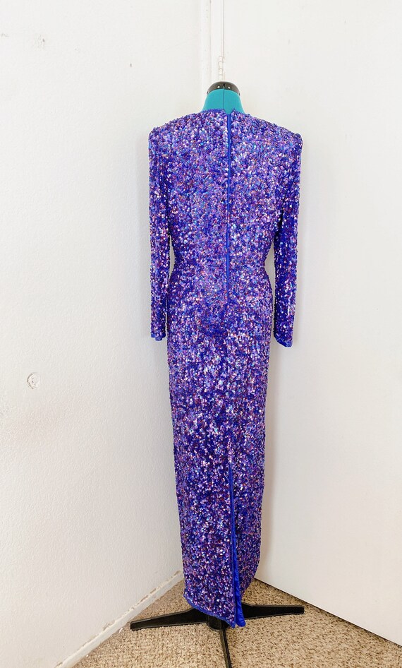 JOAN Leslie Studio// Purple formal gown//Grape Se… - image 4