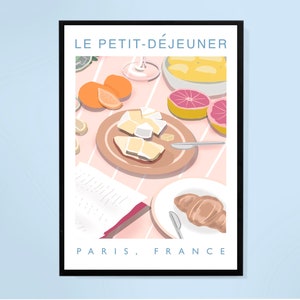 Digital Download of Petit Dejeuner, French Breakfast, Printable ...
