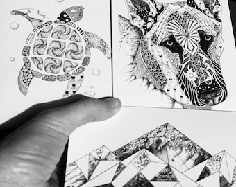 Set of 5 Notecards