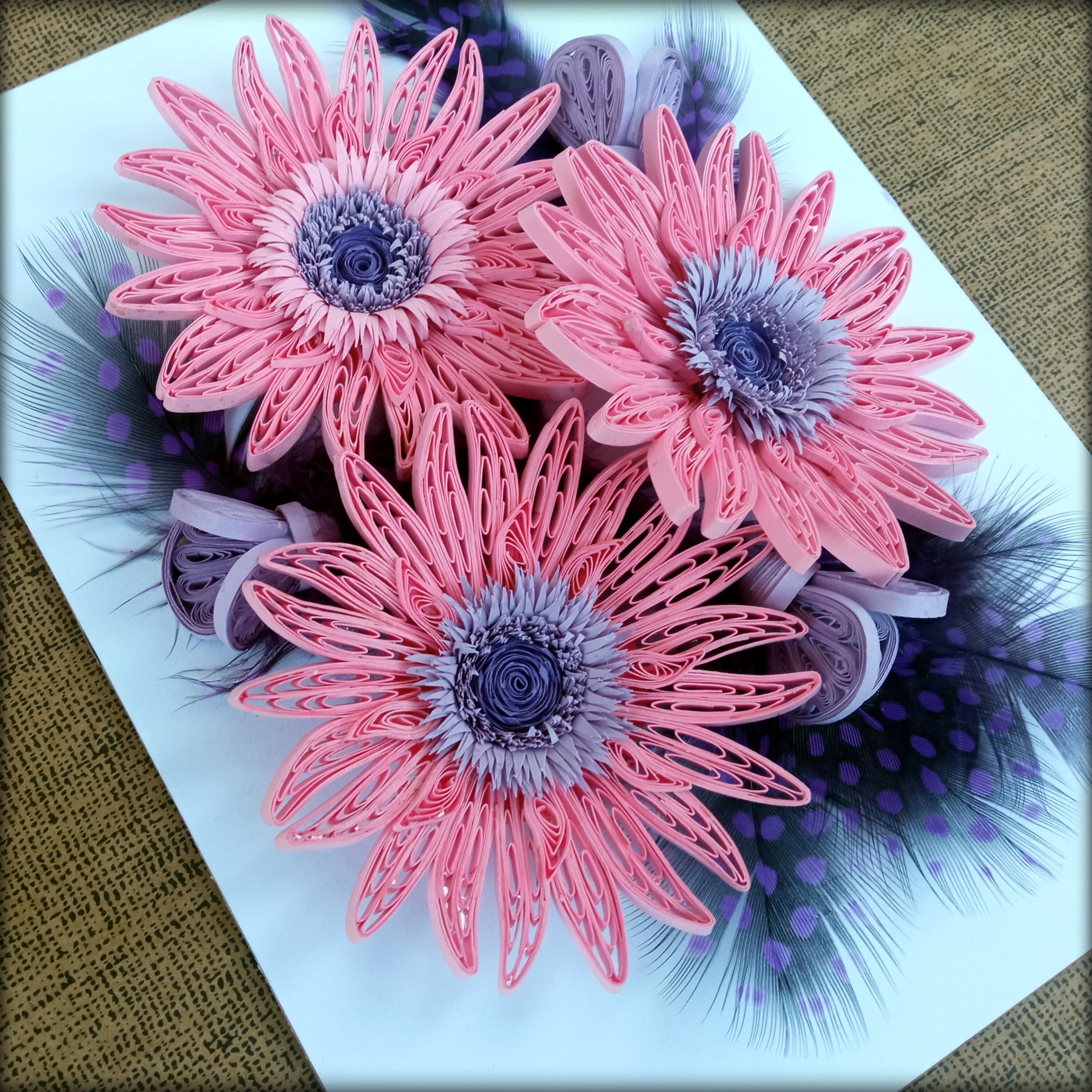 Quilling Flowers Daisies & Gerberas F20