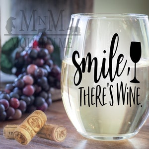 Personalized Stemless Wine Glass: Fun Wine Lover Gift (20 oz)