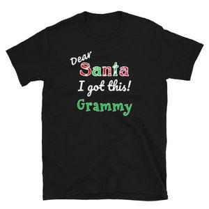 Holiday Grammy Santa Got This T-Shirt S-3XL