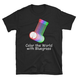 Banjo Players Bluegrass Color T-Shirt S-3XL