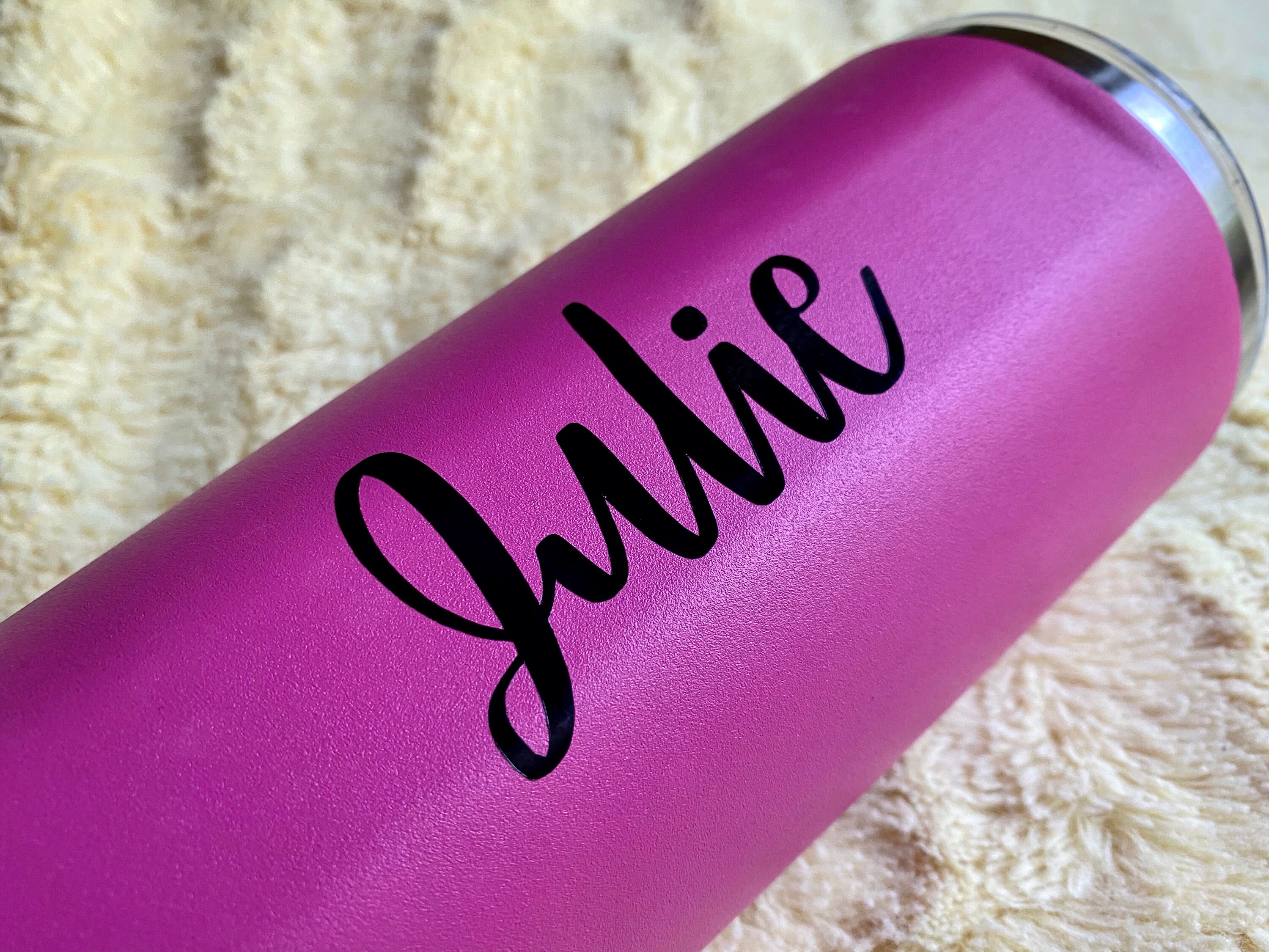 Custom Vinyl Sticker Black or White Etsy