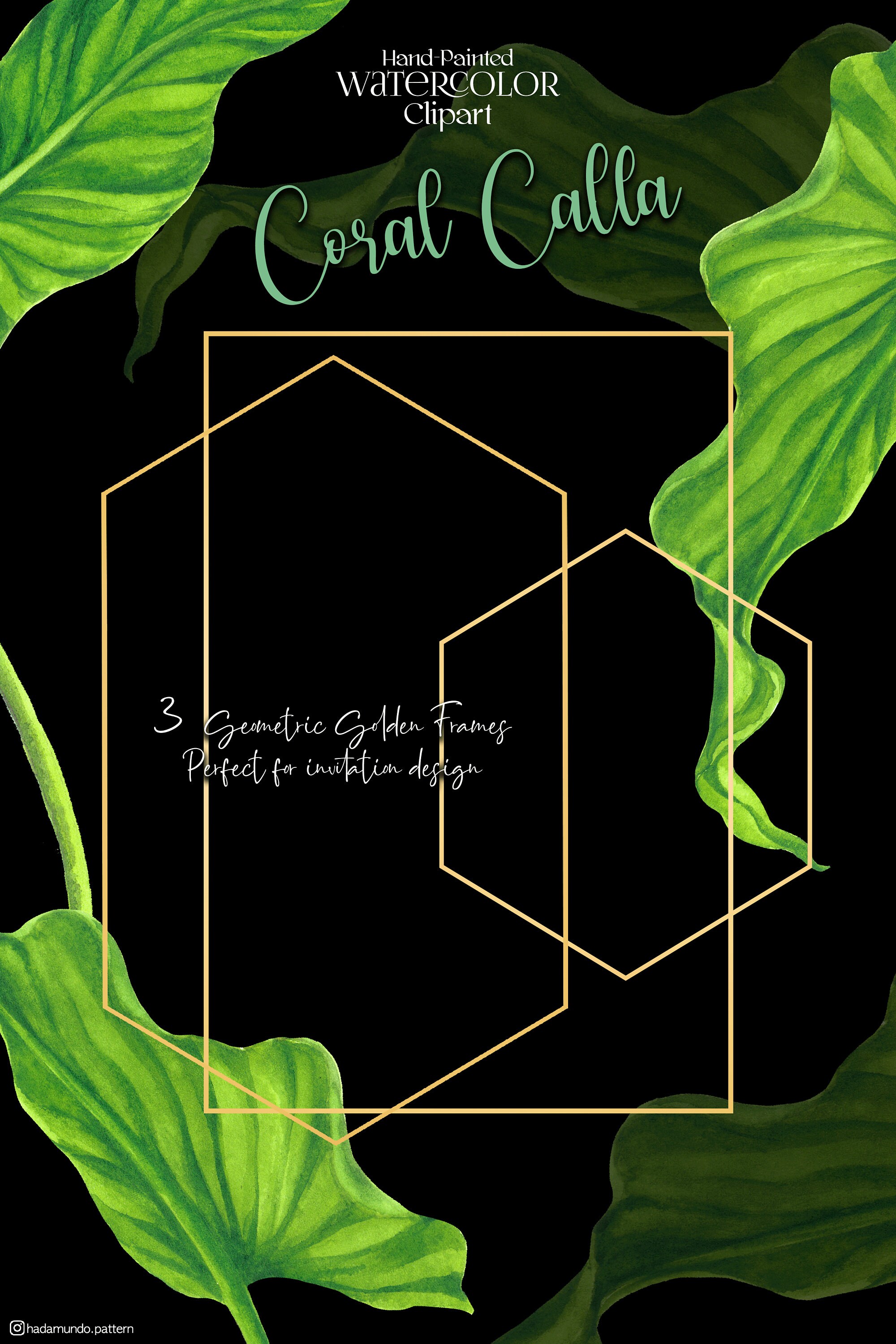 Watercolor Calla Lily Clipart Bridal Shower Invitation - Etsy