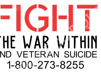 Veteran Suicide Awareness SVG