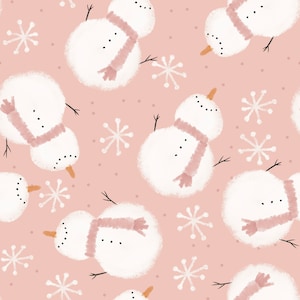 Pink Snowman, Snowman Swaddle, Blue Boy Swaddle, Christmas Swaddle Blanket, Neutral December Baby Gift, Muslin Swaddle, December Baby Gift