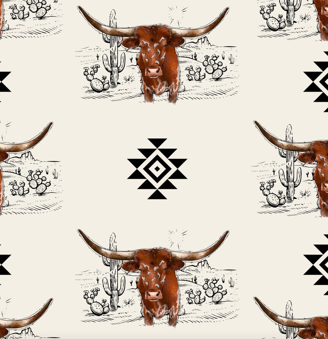 New! PRE-ORDER Minky Blanket - Western Style