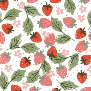 Wildflower + Strawberry Crib Bedding, Girl Baby Blanket, Muslin Swaddle, Changing Pad Cover, Nursing Pillow Cover, Newborn Swaddle, Monarch