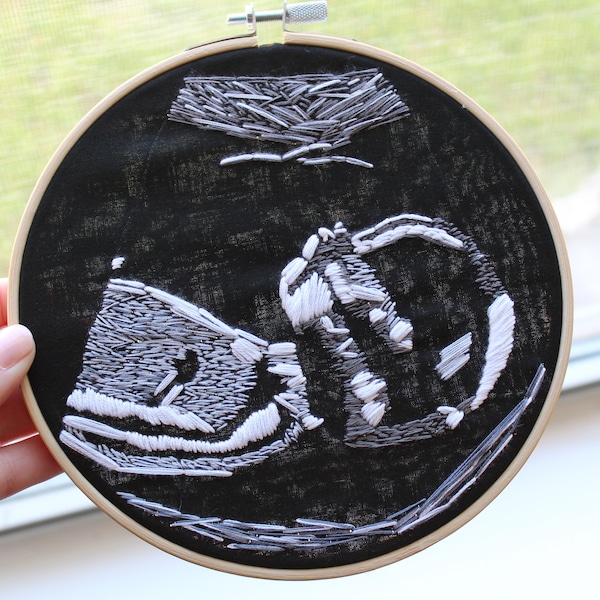 Embroidered Ultrasound, Pregnancy Announcements, Embroidered Sonogram, Baby Shower Gift, Gifts for Mom, Baby Announcement, Baby Keepsake