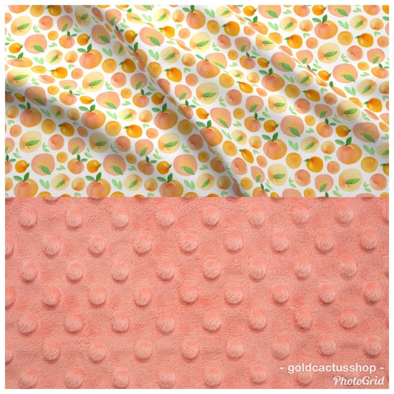 peach baby blanket