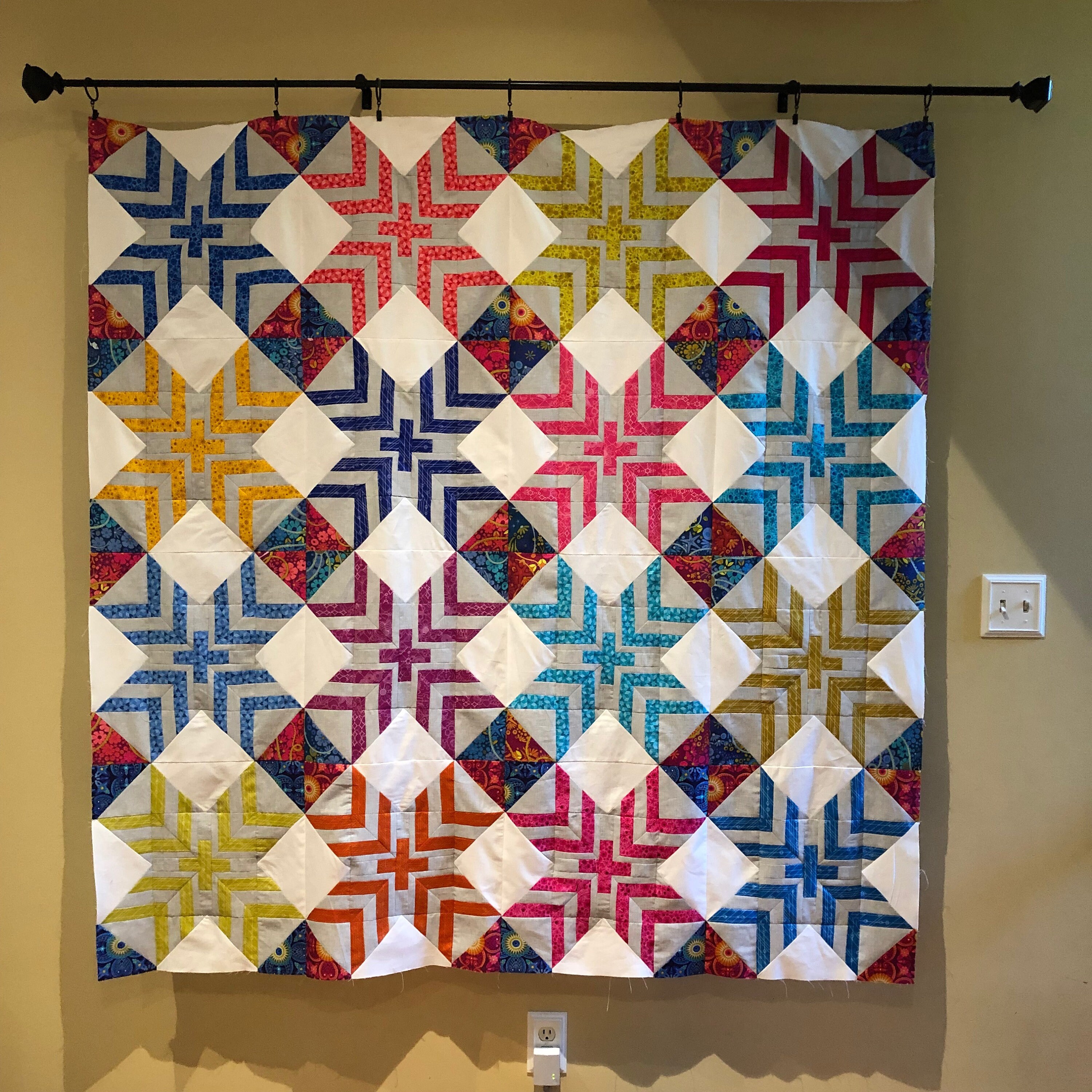 Geometric Prairie Quilt PDF Pattern - Etsy