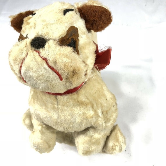 bulldog plush stuffed animal