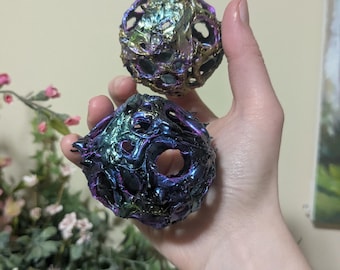 Corrupted Magic Orb SMALL - prop, model, bauble, cosplay