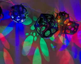 Corruted Magic Light Girlande - Mehrfarbige Lichter, 20 Lichtstränge