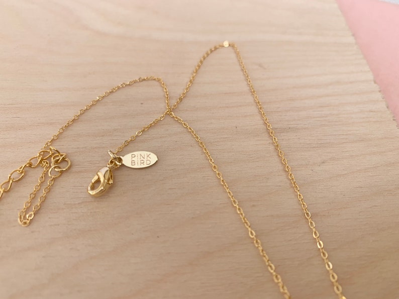 Dainty Gold Circe Pendant Necklace