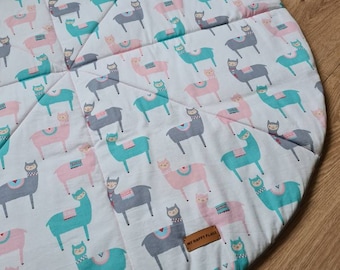 llama play mat