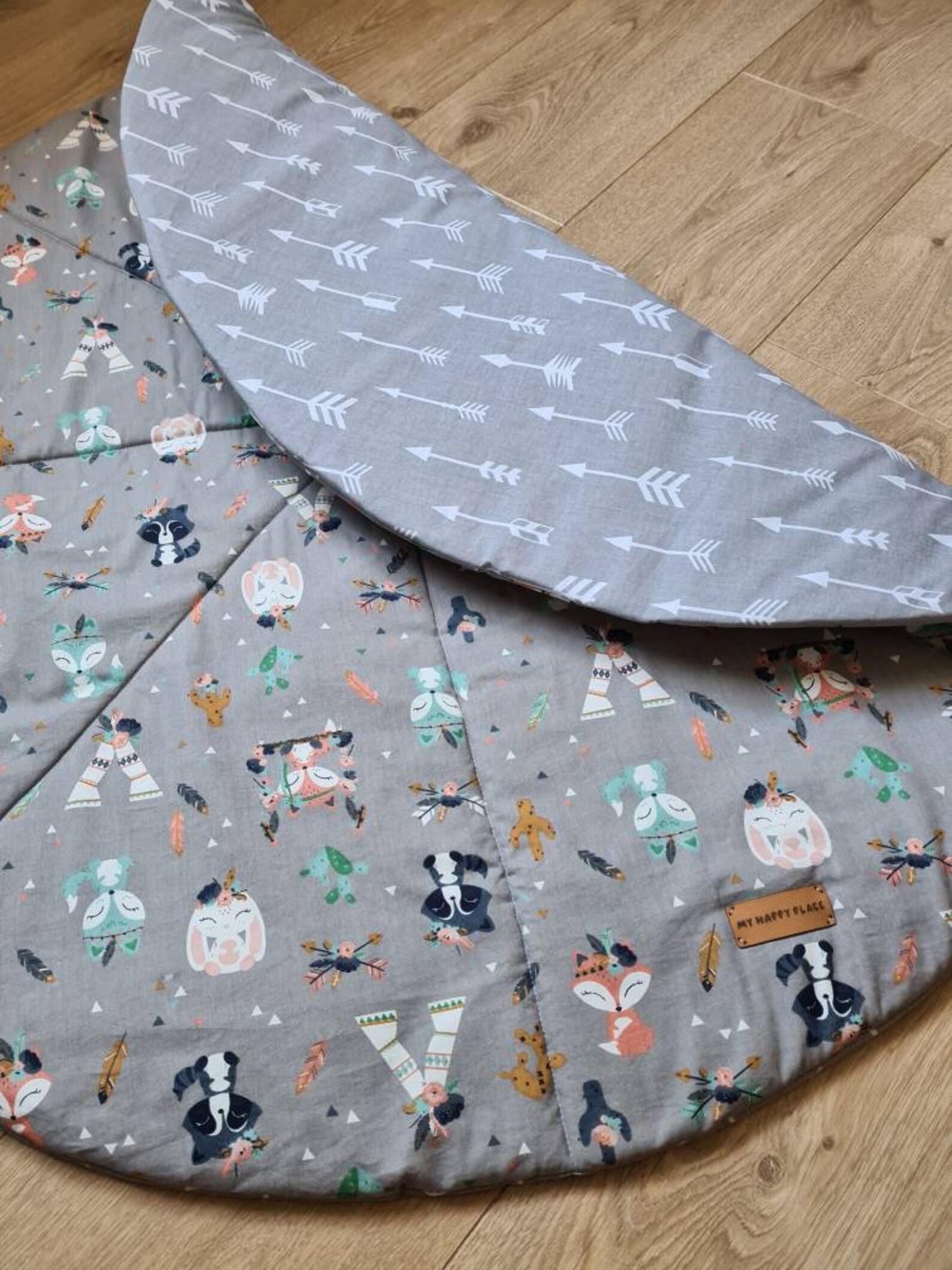 Baby Play Mat Baby Shower Gift Padded Cotton Play Mat Nursery Etsy