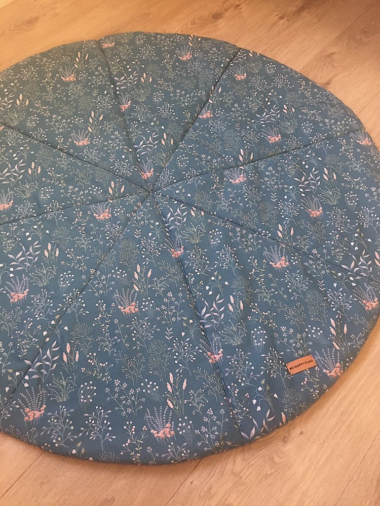 Baby Play Mat Baby Shower Gift Floral Play Mat Padded Play Mat Etsy