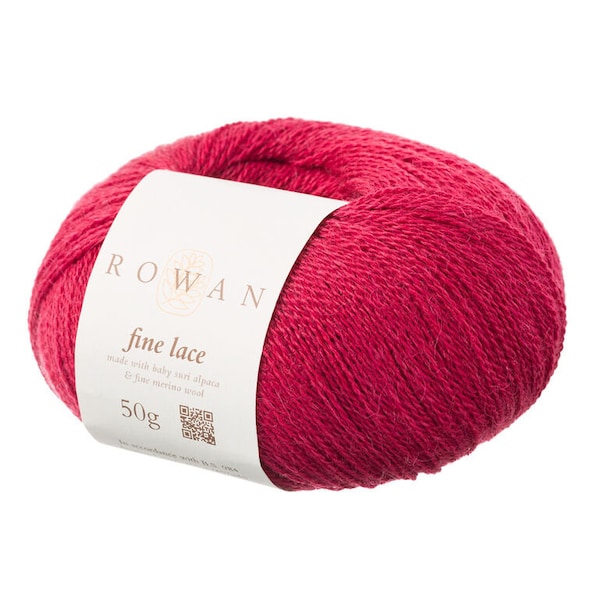 Rowan Fine Lace Garn, Suri Alpaka und Merinowolle Lace Garn