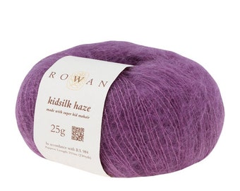 Rowan Kidsilk Haze, hilo de peso de encaje mohair ligero, mohair súper niño suave e hilo de seda