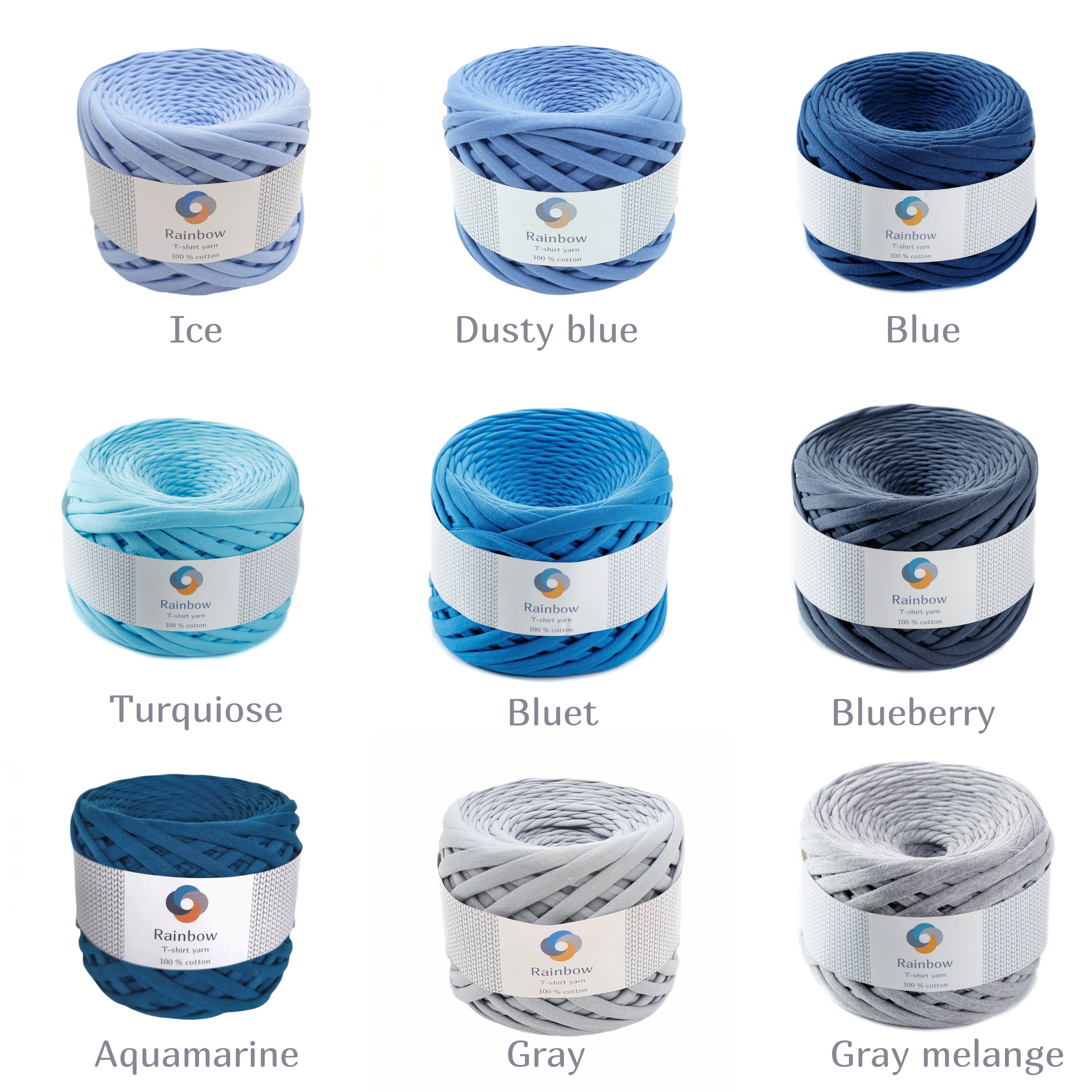 Fabric Yarn T Shirt Yarn Tshirt Yarn 100 Cotton Jersey Etsy