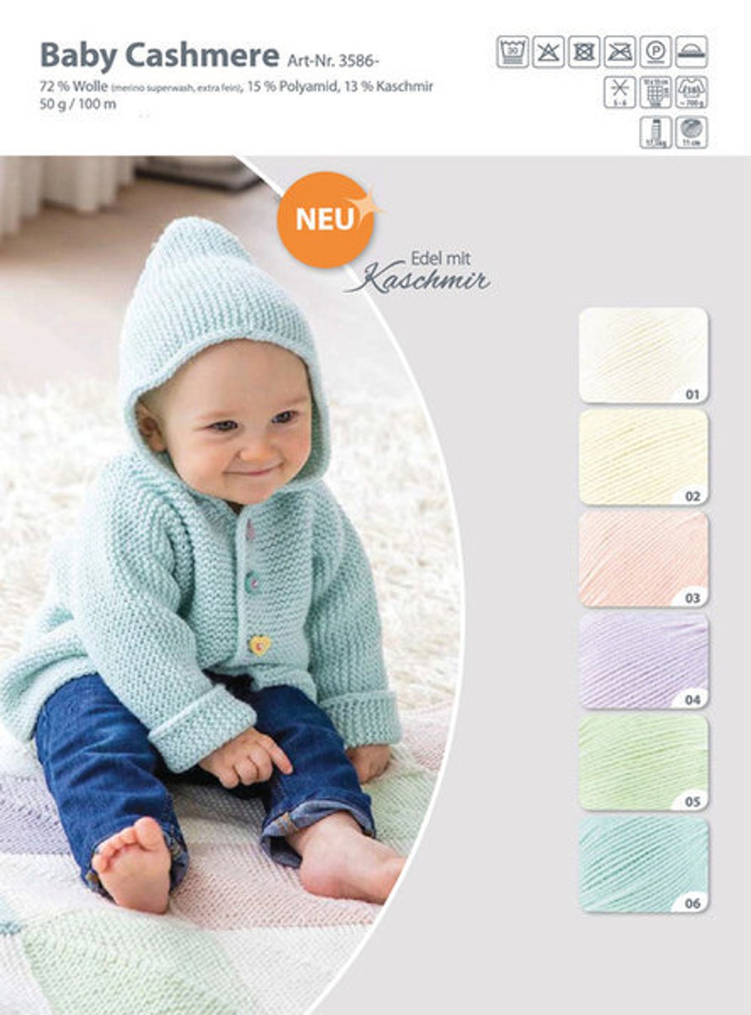 1001 couvertures au tricot pour bébés – 3 petites mailles