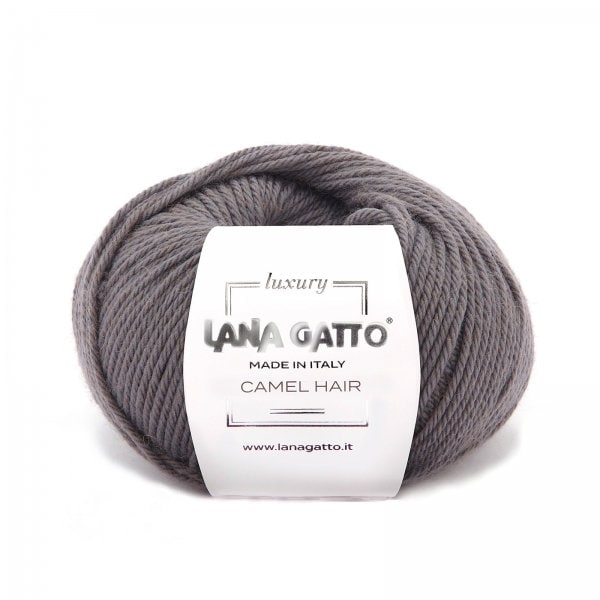 Lana Gatto CAMEL HAIR - Merino wool and Camel yarn - DK weight yarn - 50g 125 m - Soft wool yarn - Luxury yarn