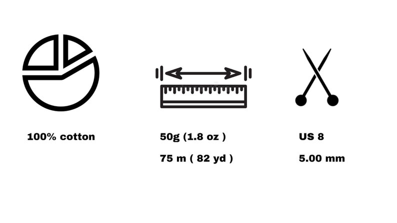 Fil à tricoter DROPS PARIS, fil 100 % coton, fil de coton au crochet, fil d'aran, fil peignée, fil d'été, fil doux, fil naturel image 10