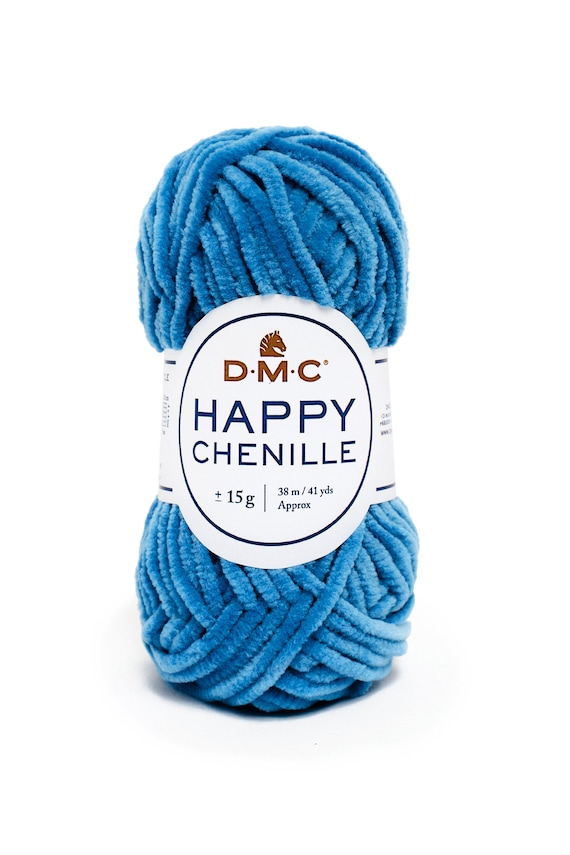 Buy DMC Happy Chenille Fluffy, Soft Crochet Yarn for Amigurumi, 15g  38m/41yd Online in India 